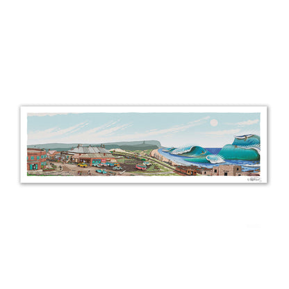 Founders Sketch - Merewether Surfboard Club (Colour)