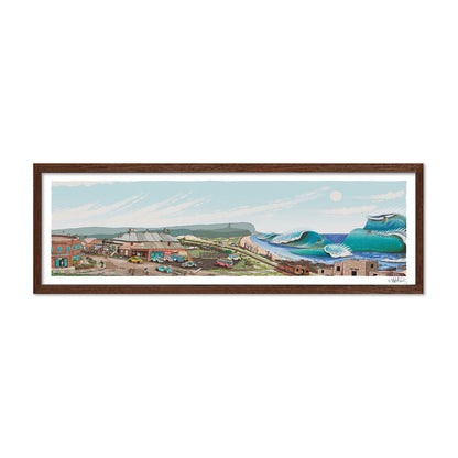 Founders Sketch - Merewether Surfboard Club (Colour)