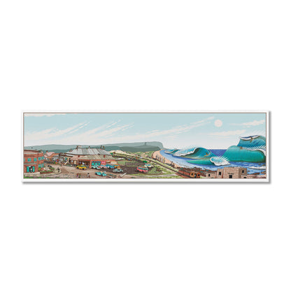 Founders Sketch - Merewether Surfboard Club (Colour)