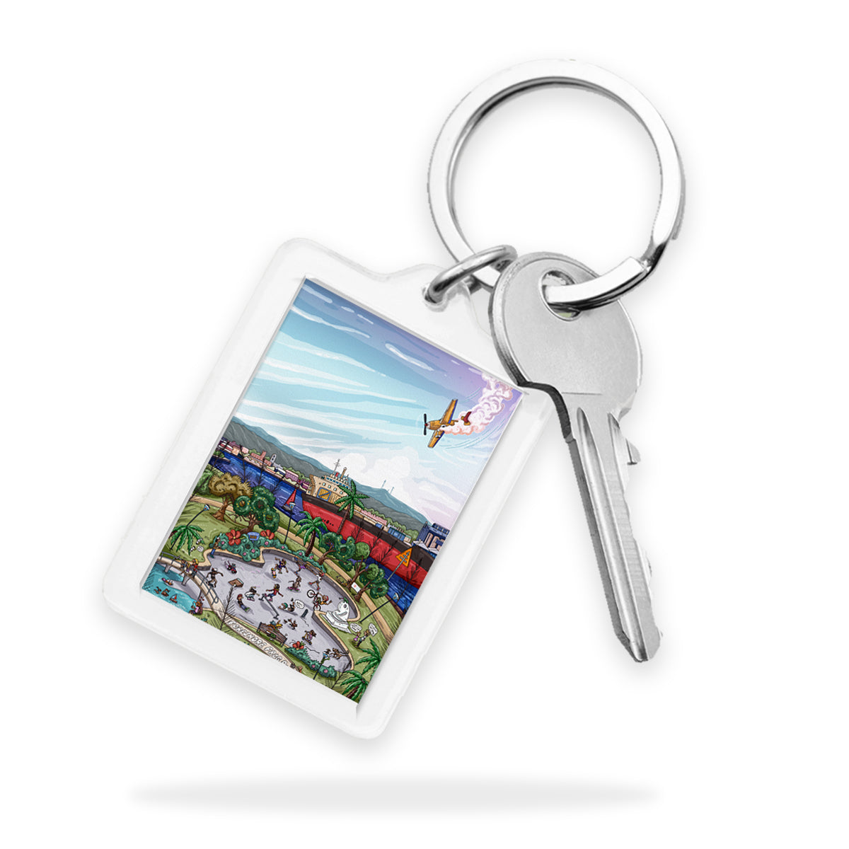 Frog Pond Keyring