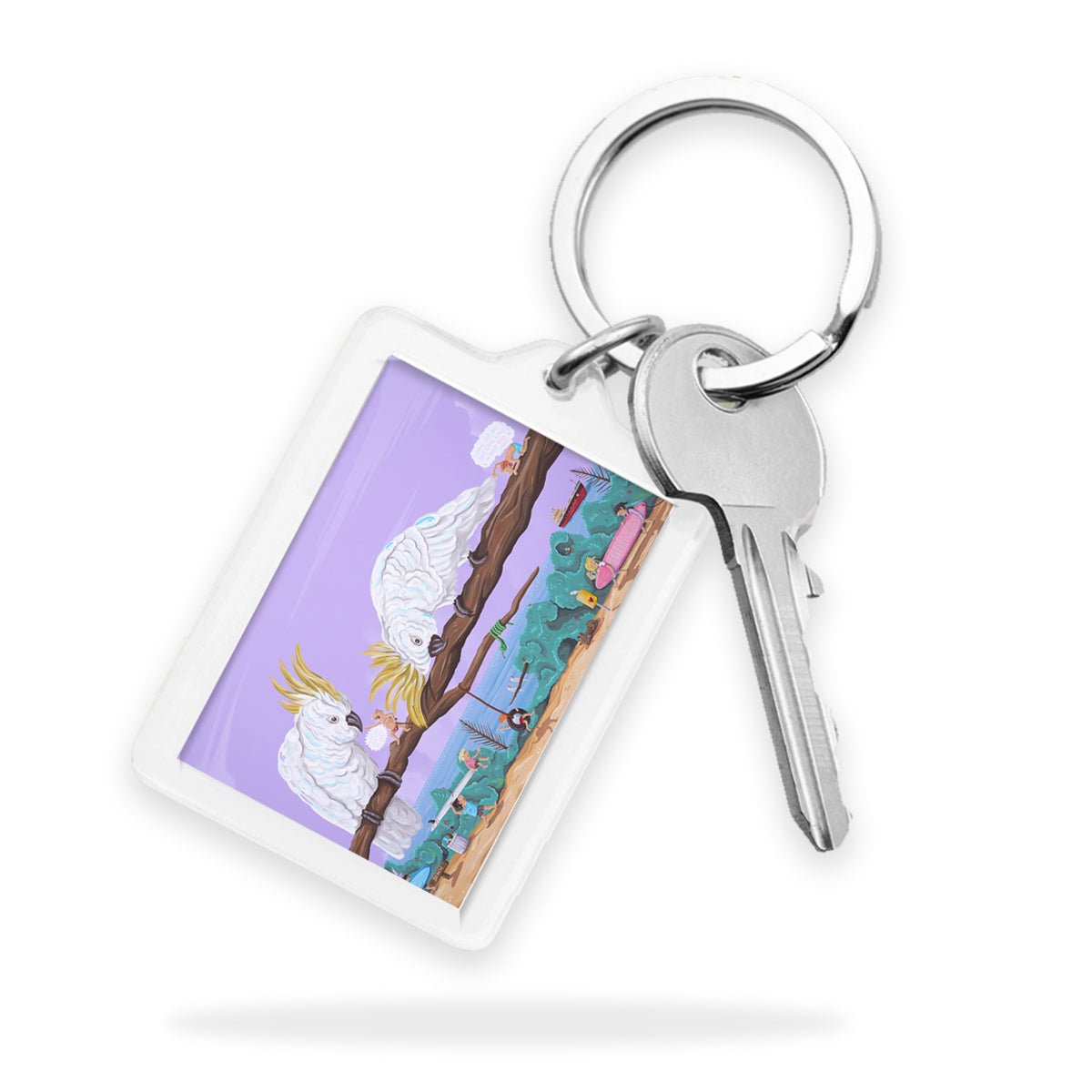 Journey Through The Dunes Keyring