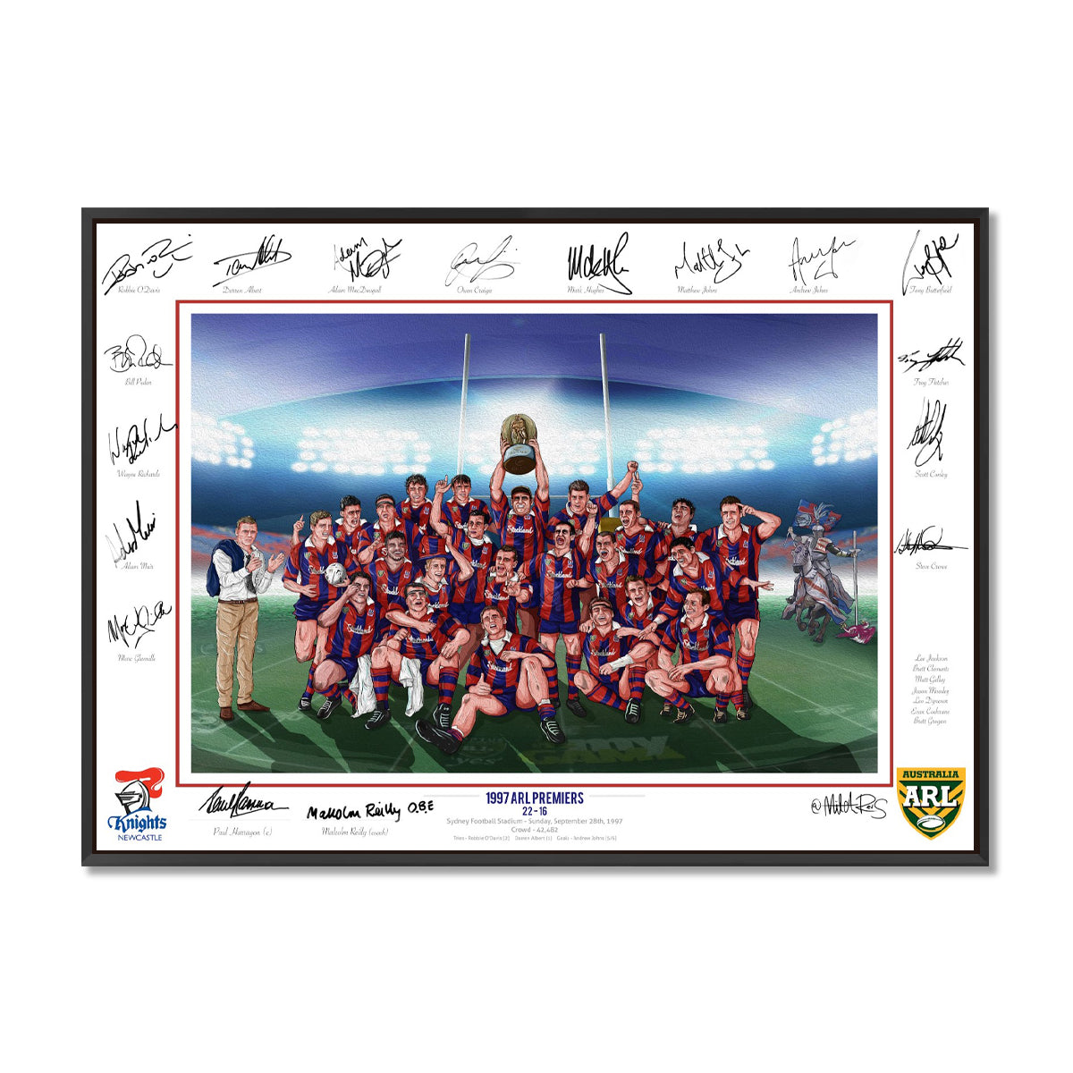 Newcastle Knights 97' Grand Final