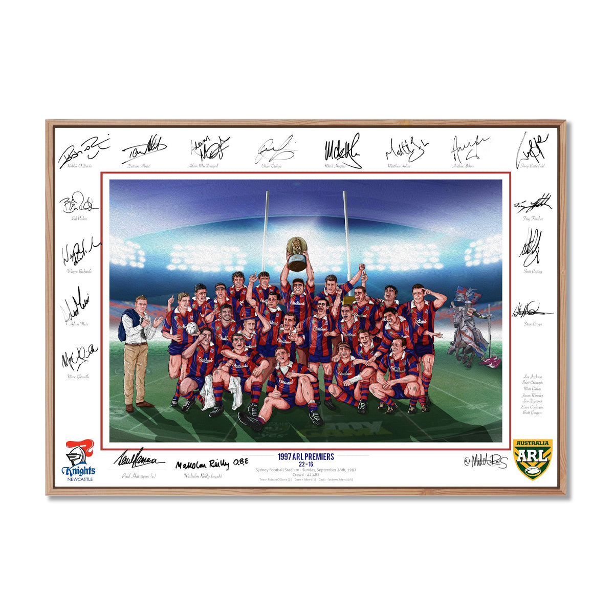 Newcastle Knights 97' Grand Final