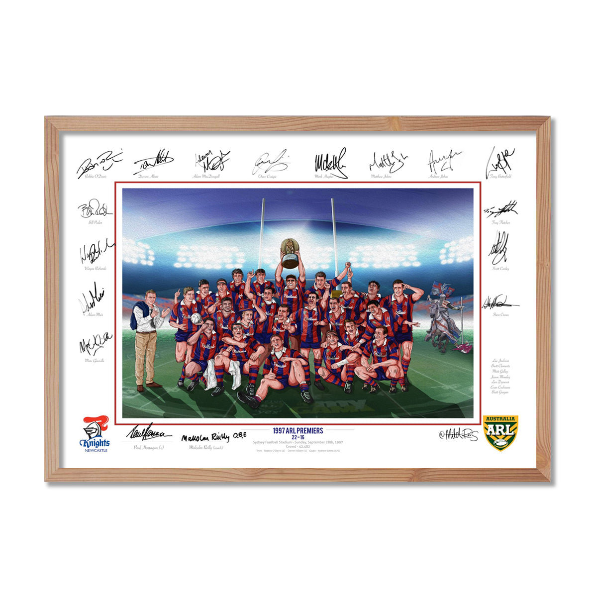 Newcastle Knights 97' Grand Final