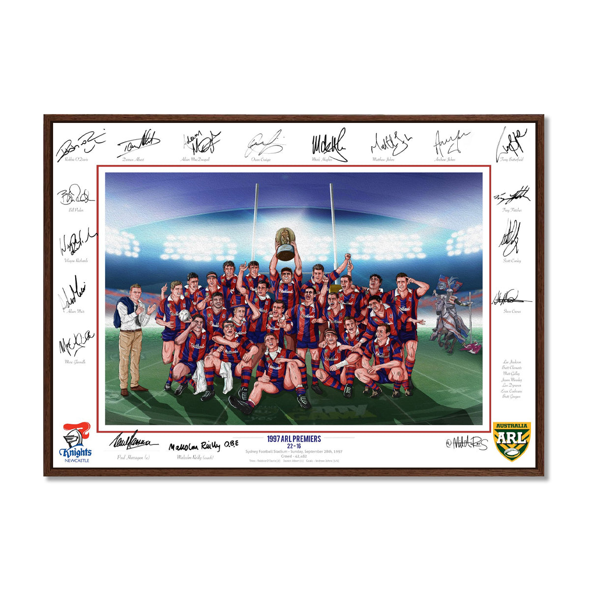 Newcastle Knights 97' Grand Final