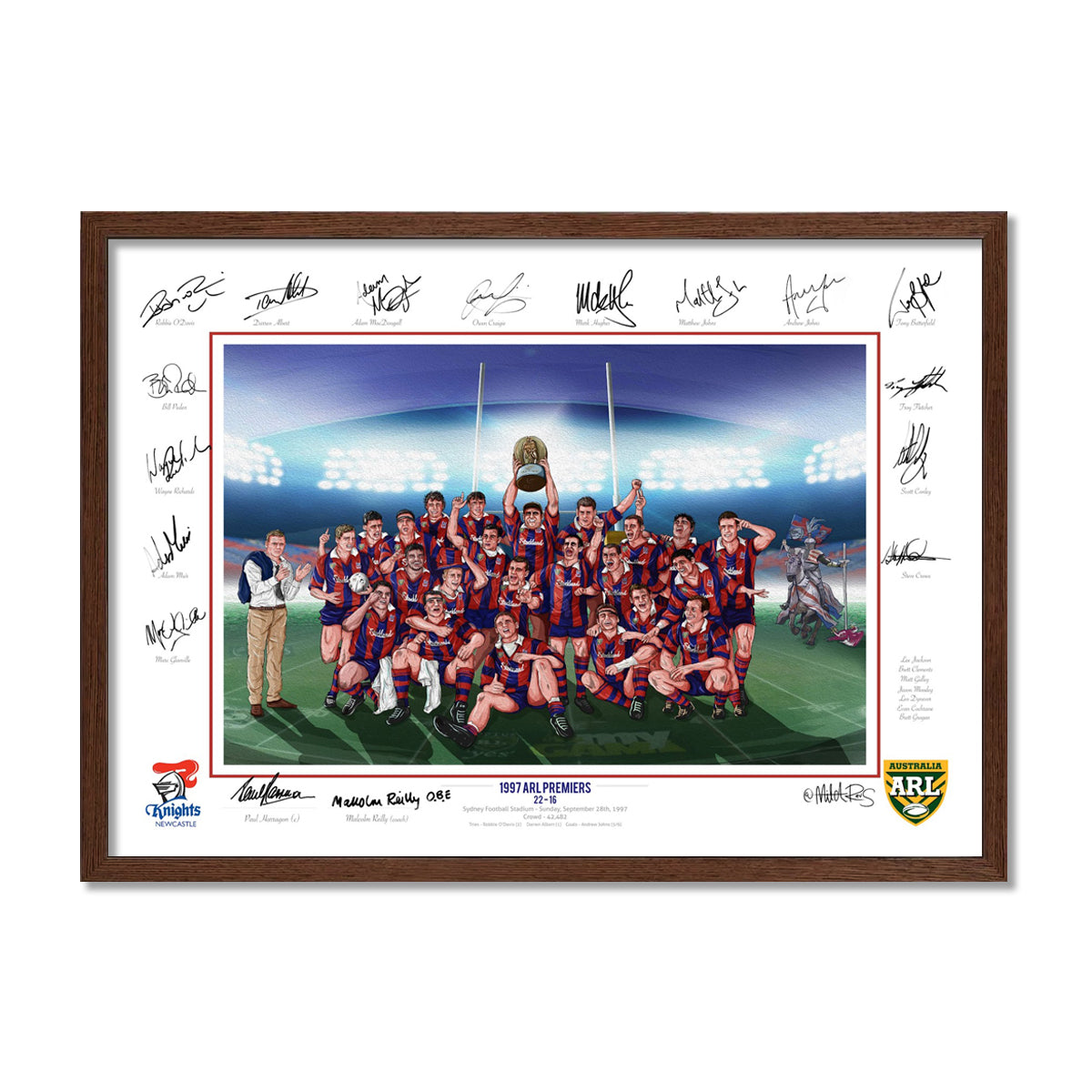 Newcastle Knights 97' Grand Final