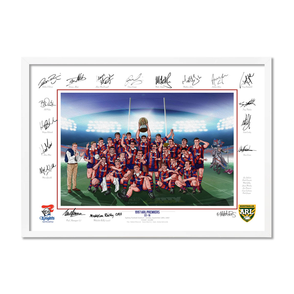 Newcastle Knights 97' Grand Final