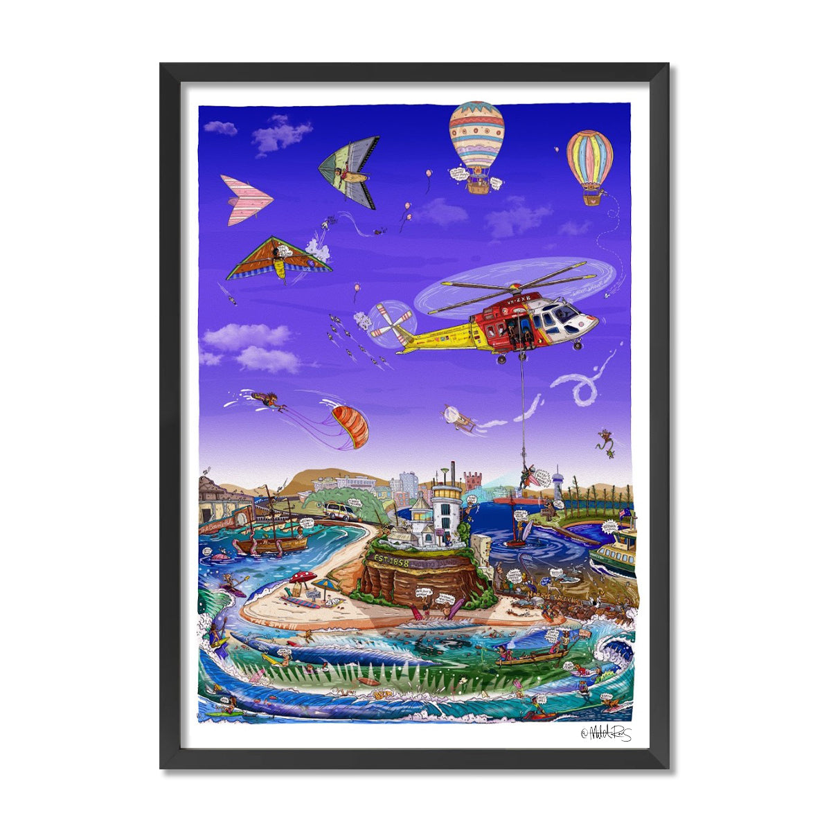 Love From Above - Rescue Helicopter