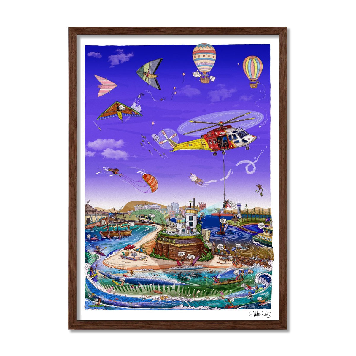 Love From Above - Rescue Helicopter