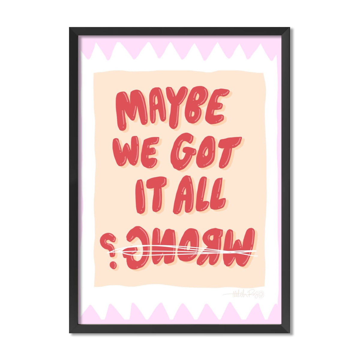 Maybe We Got It All Poster