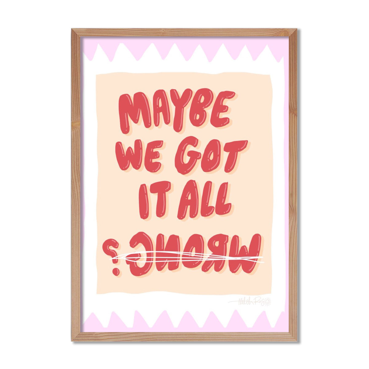 Maybe We Got It All Poster