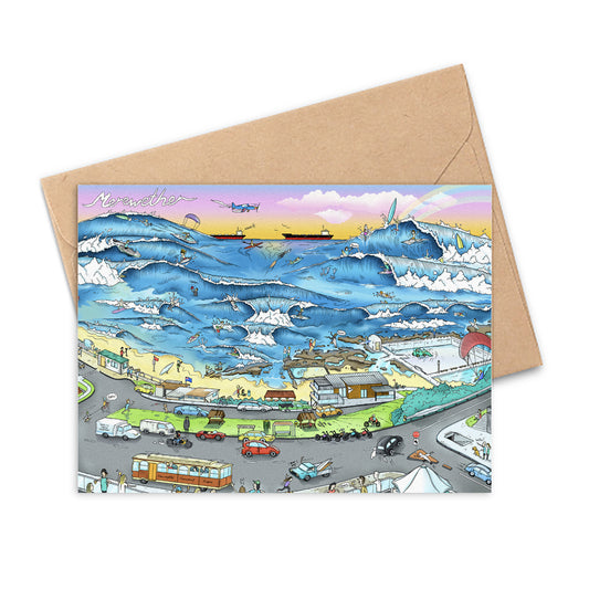 Merewether Beach Greeting Card