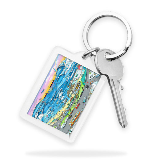 Merewether Beach Keyring