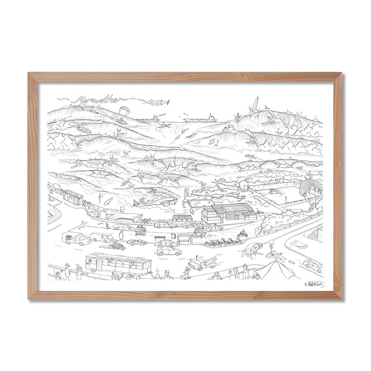 Merewether Beach - Line Work