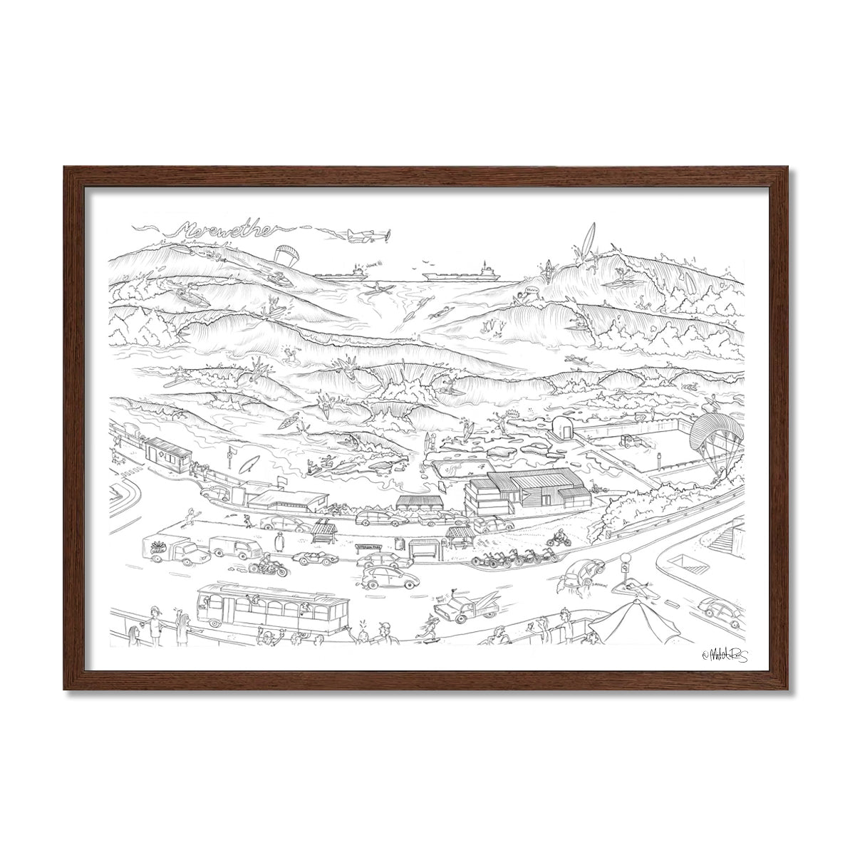 Merewether Beach - Line Work