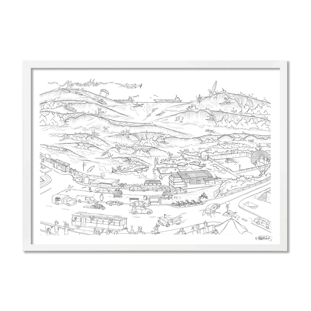 Merewether Beach - Line Work