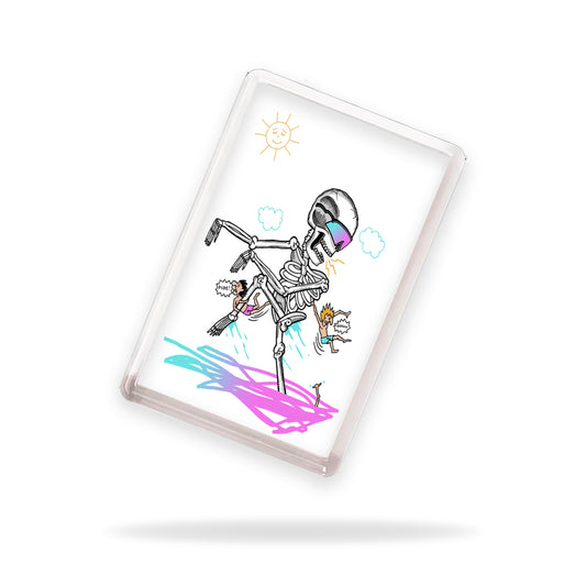 Mr Retro Bones Magnet