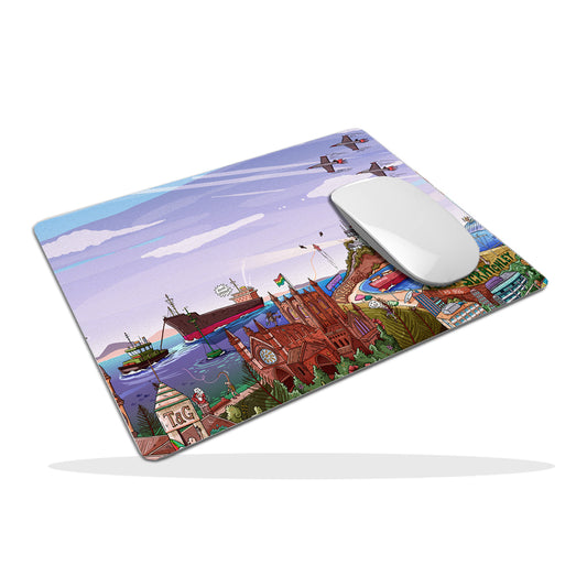 Newcastle Harbour Mouse Pad