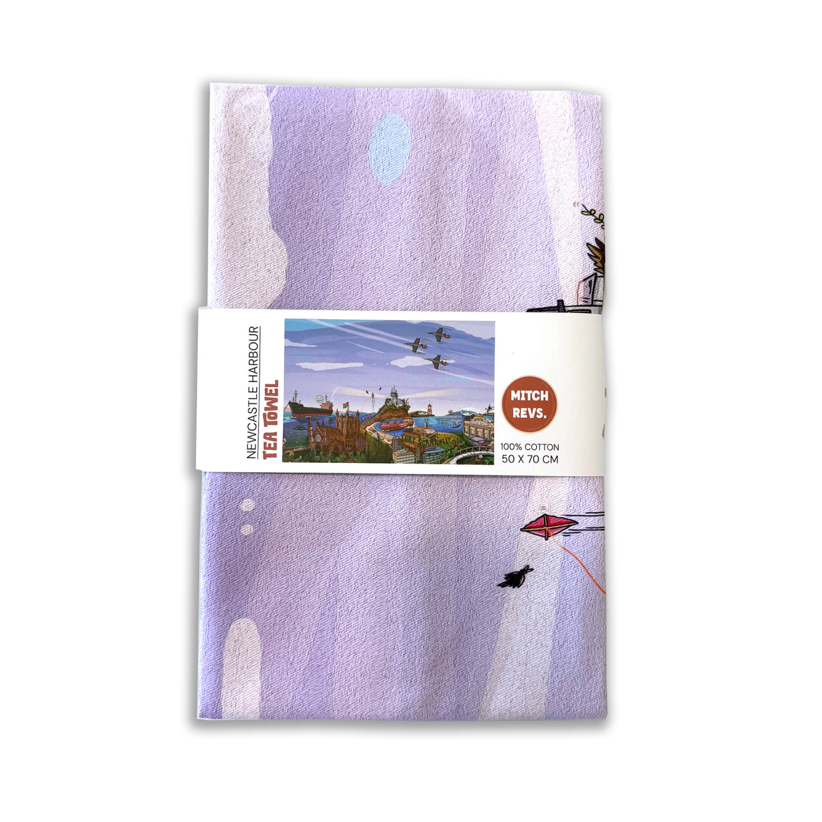 Tea Towel - Newcastle Harbour