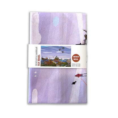 Tea Towel - Newcastle Harbour