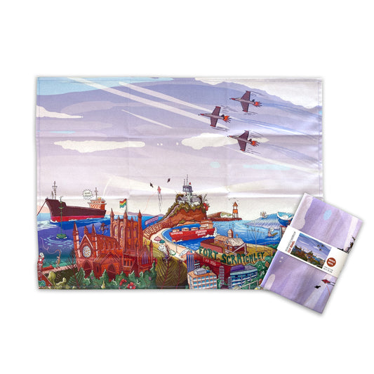 Tea Towel - Newcastle Harbour