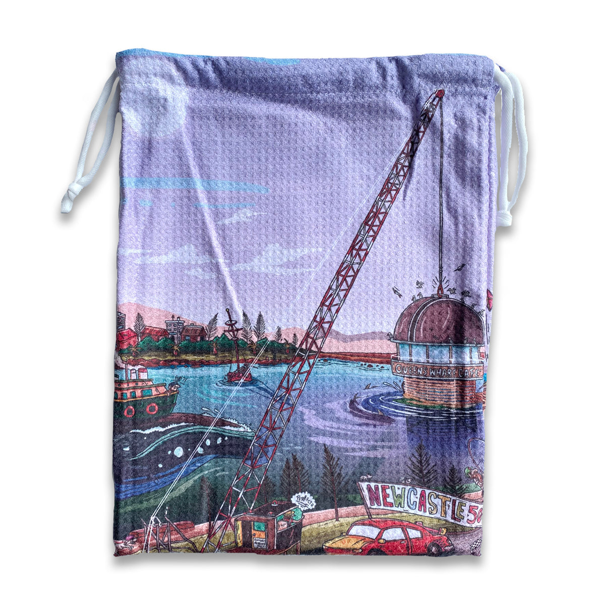 Newcastle Harbour Towel