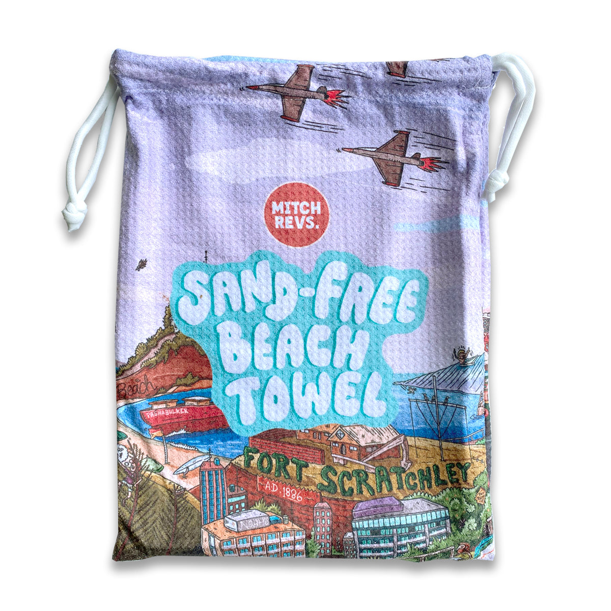 Newcastle Harbour Towel