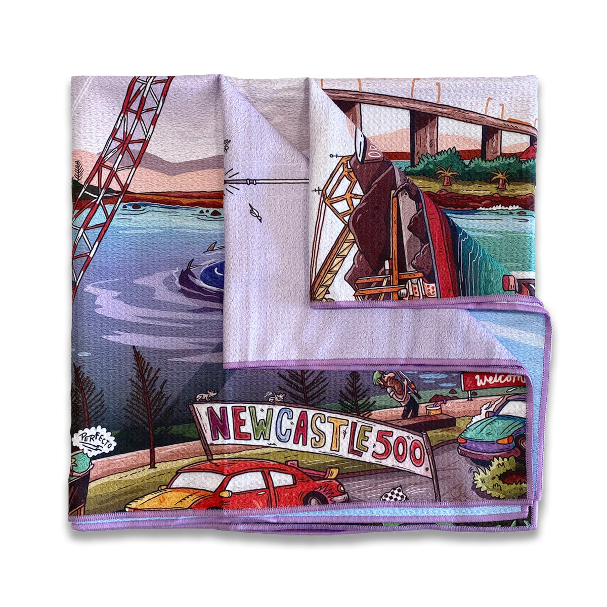 Newcastle Harbour Towel