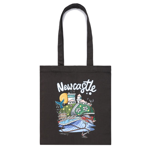 Newcastle Lighthouse Tote Bag