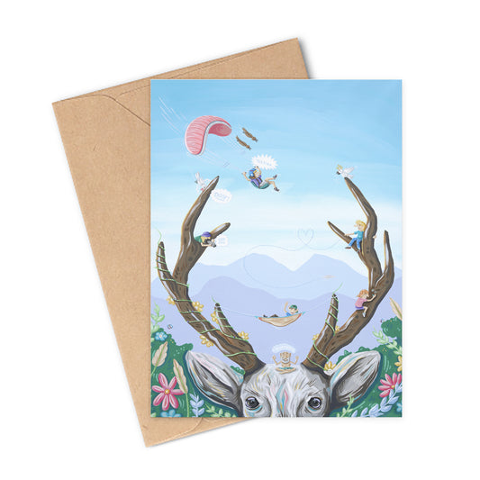 Oh Deer Greeting Card