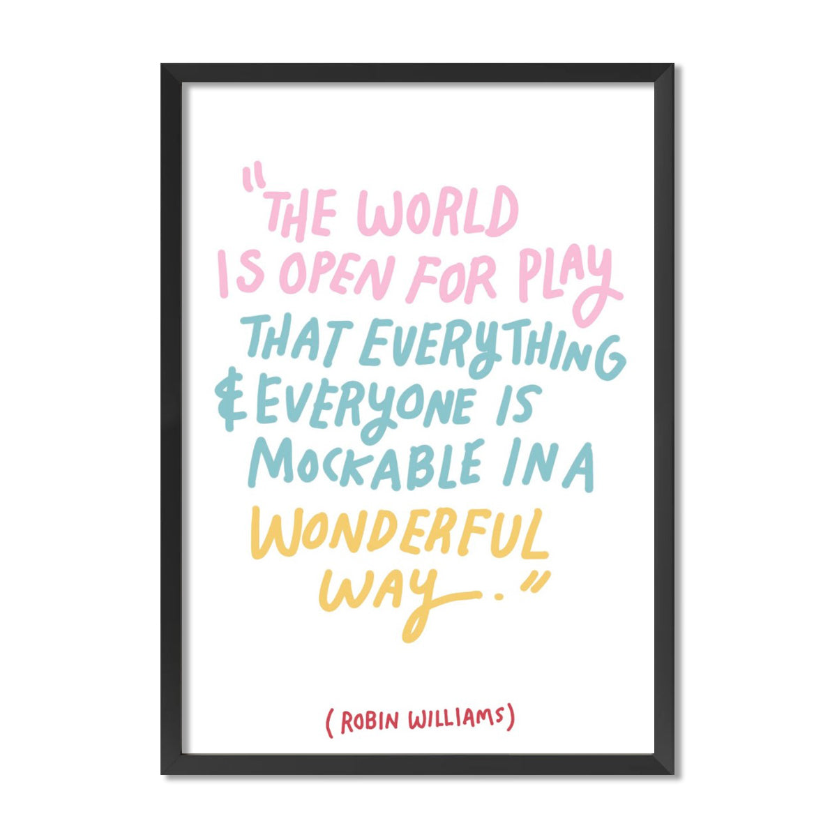 The World Is Open For Play Poster