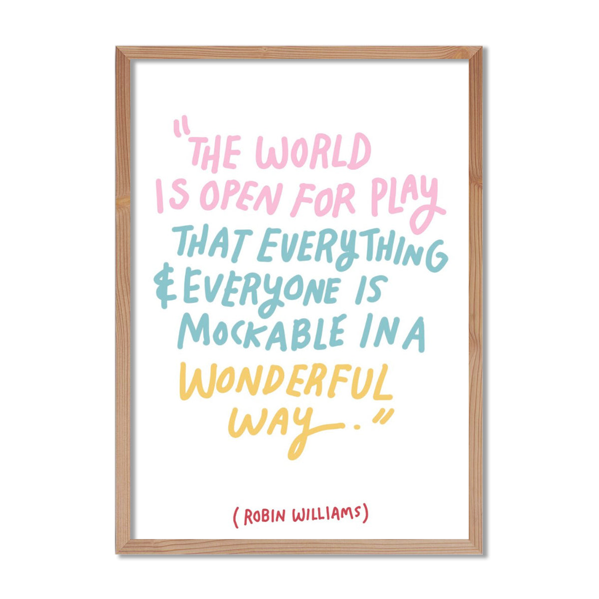 The World Is Open For Play Poster