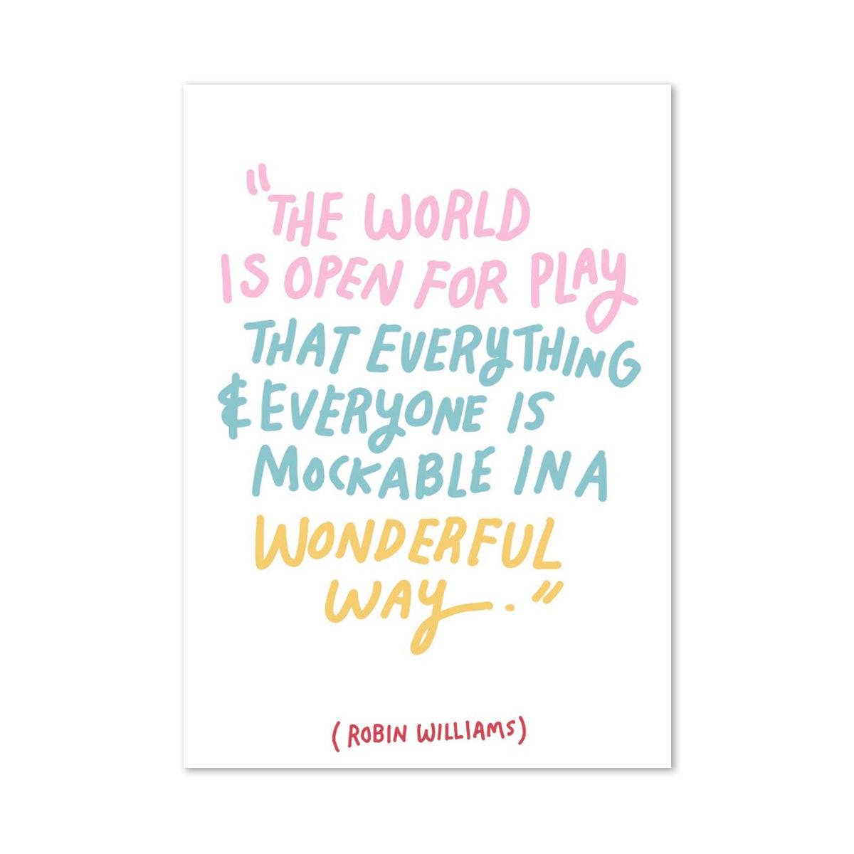 The World Is Open For Play Poster
