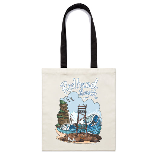 Redhead Beach Tote Bag