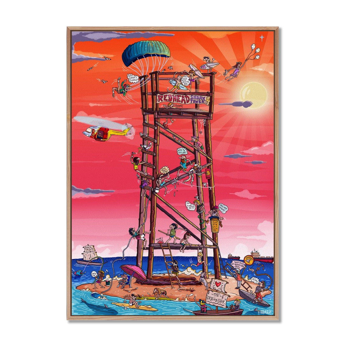 Redhead Shark Tower