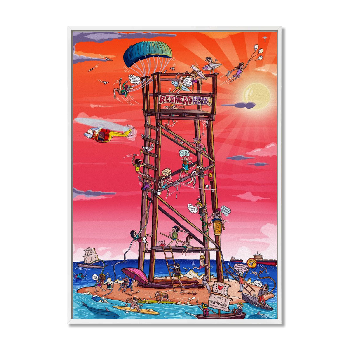 Redhead Shark Tower