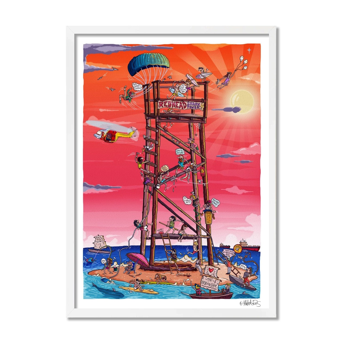 Redhead Shark Tower
