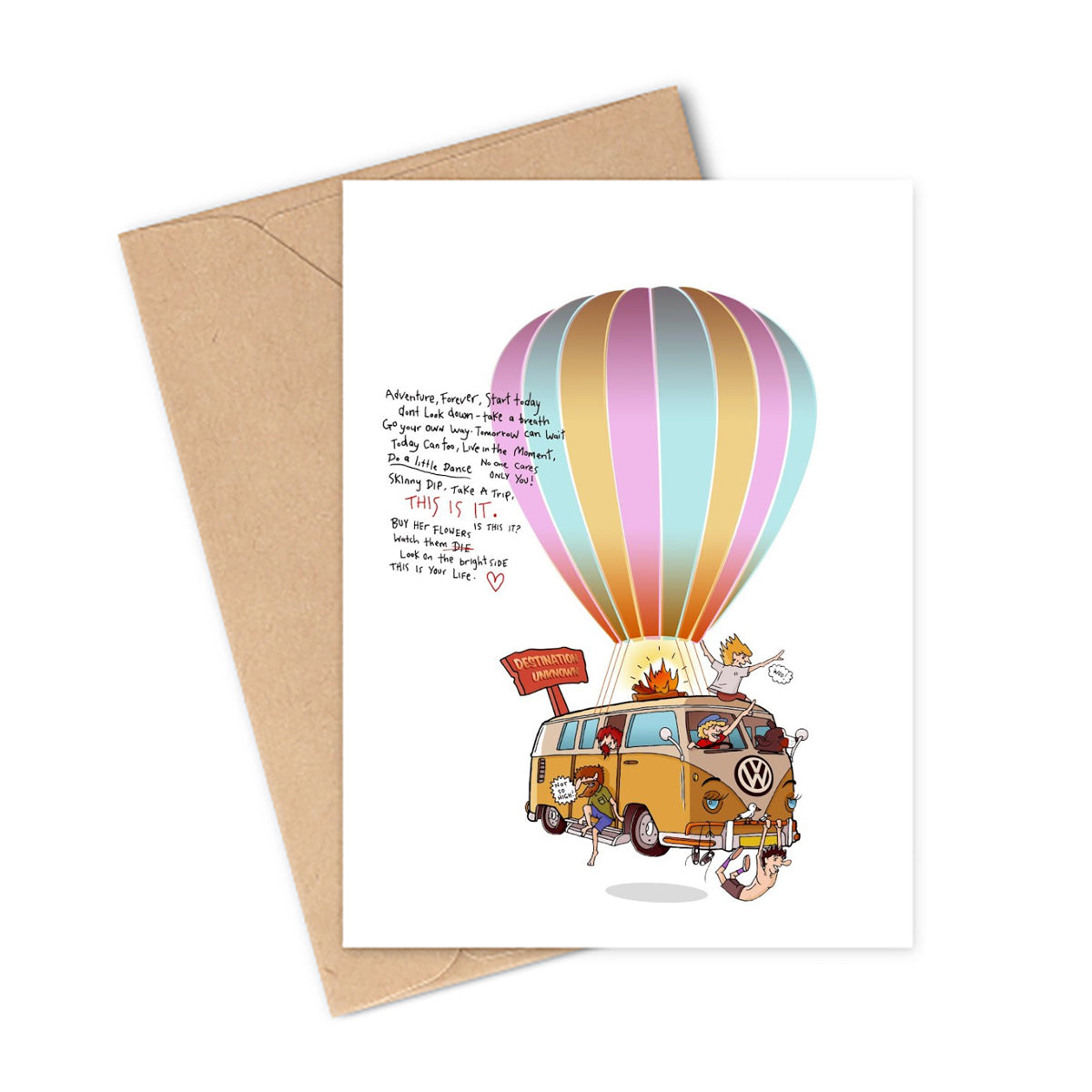 Road Trip 2 Greeting Card