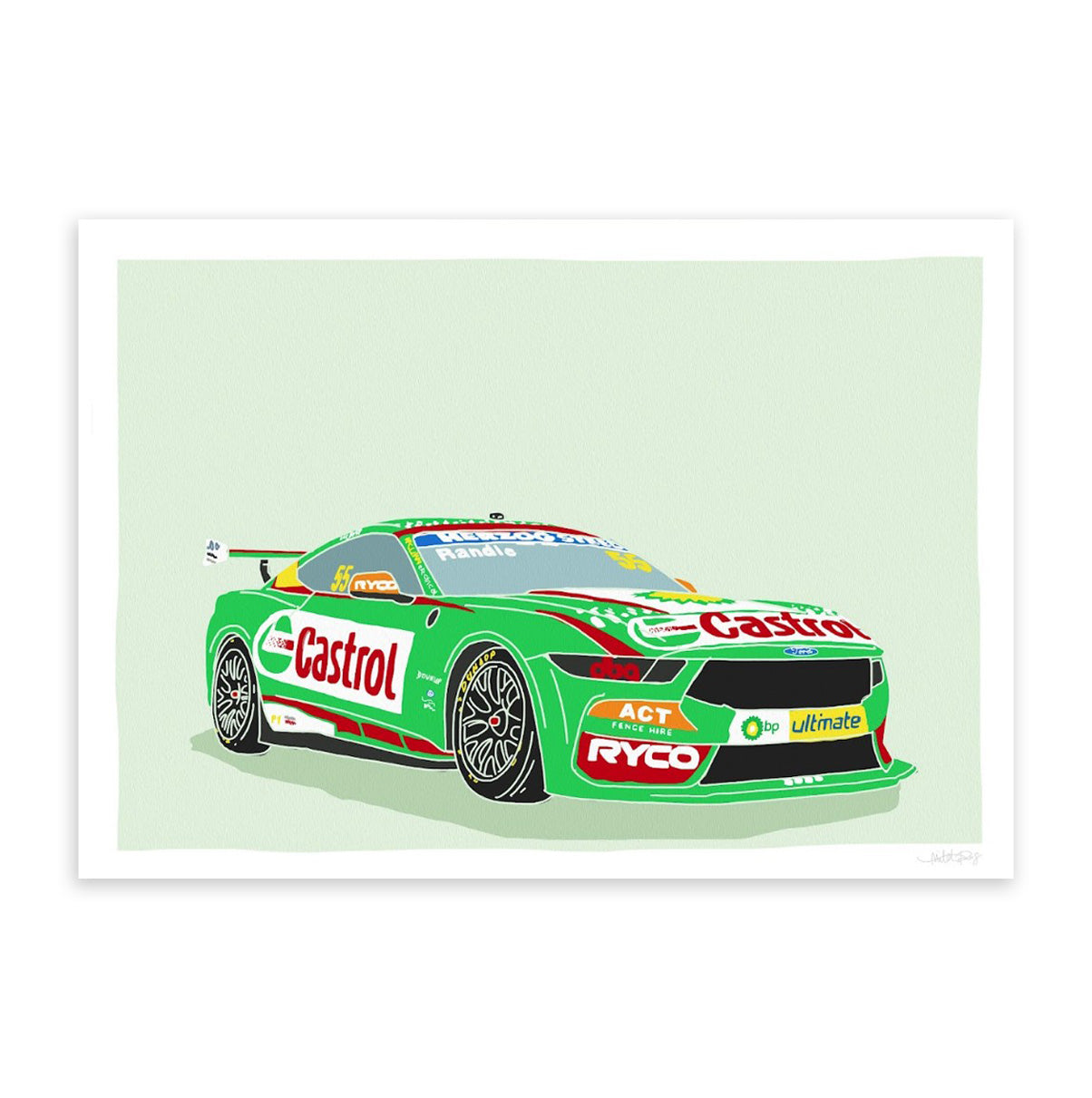 Castrol Gen3 Ford Supercar