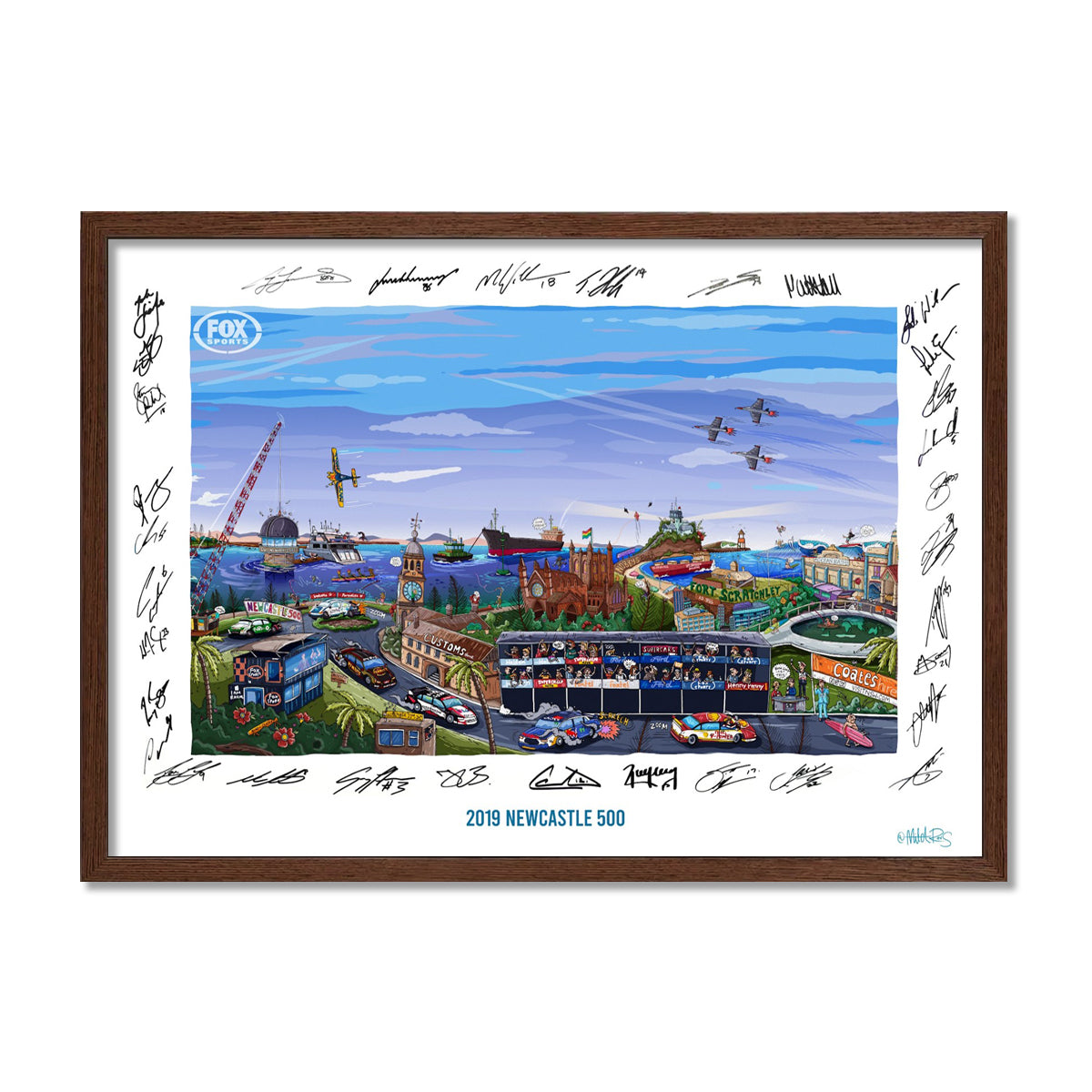 Supercars - Newcastle 500 - Signed Edition