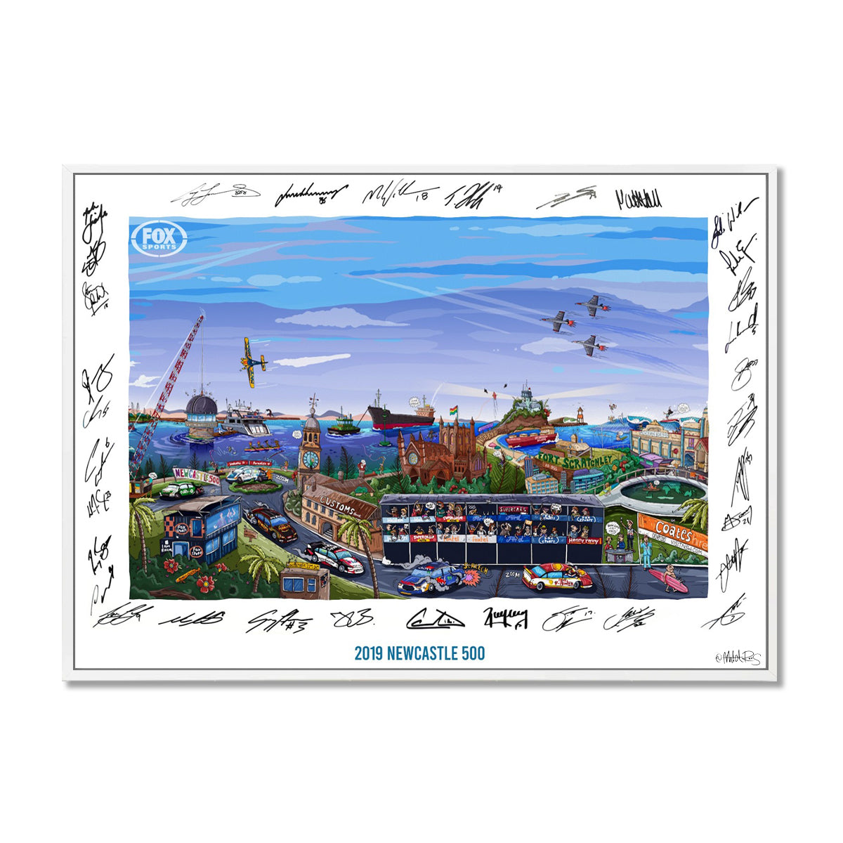 Supercars - Newcastle 500 - Signed Edition