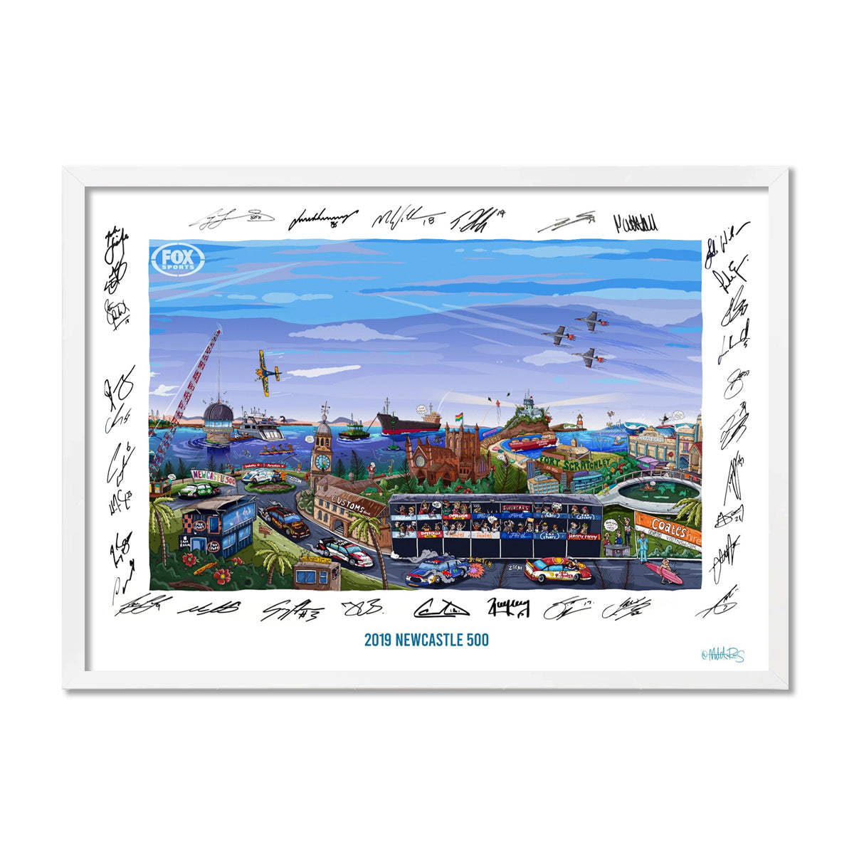 Supercars - Newcastle 500 - Signed Edition