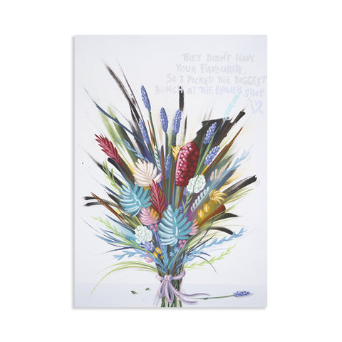 The Biggest Bunch canvas print