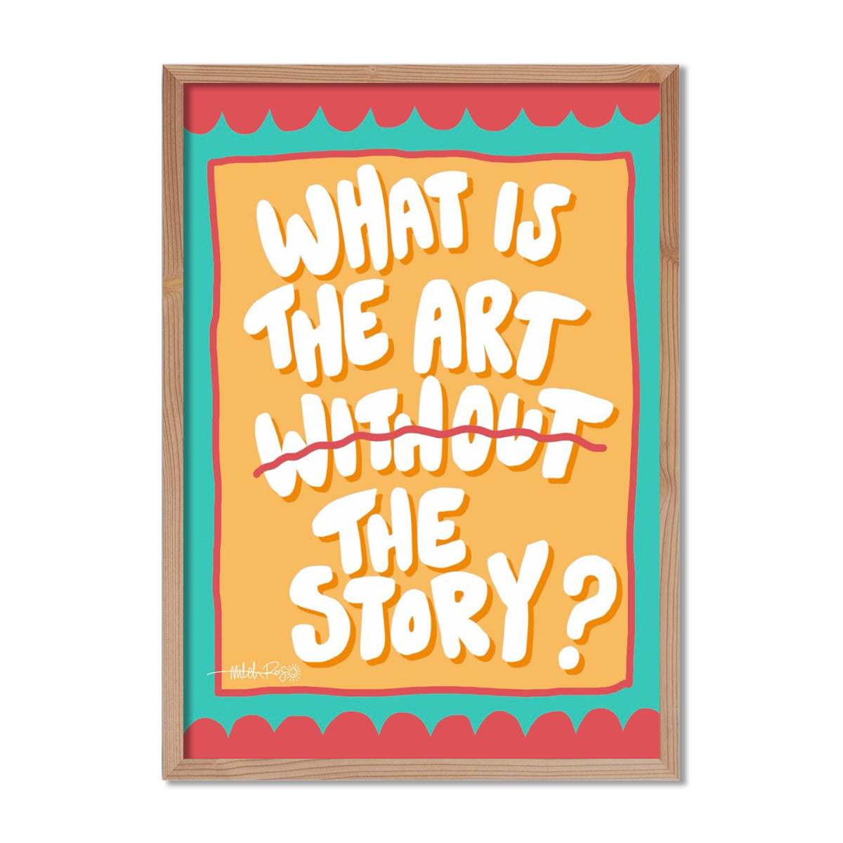 What's The Story Poster