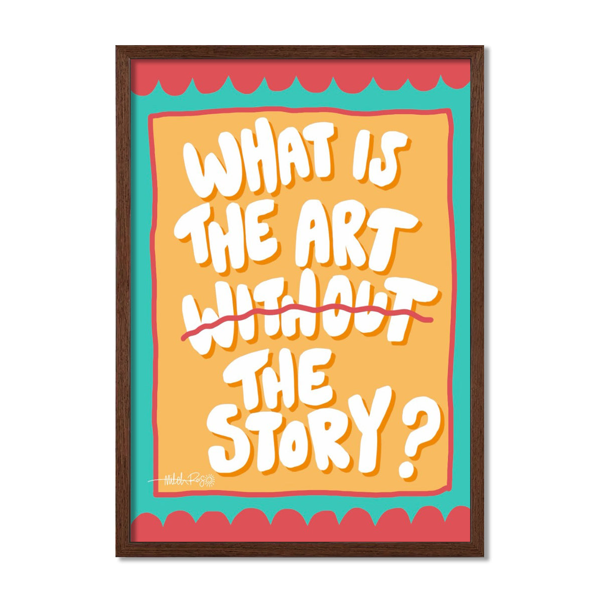 What's The Story Poster