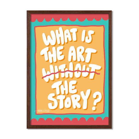 What's The Story Poster