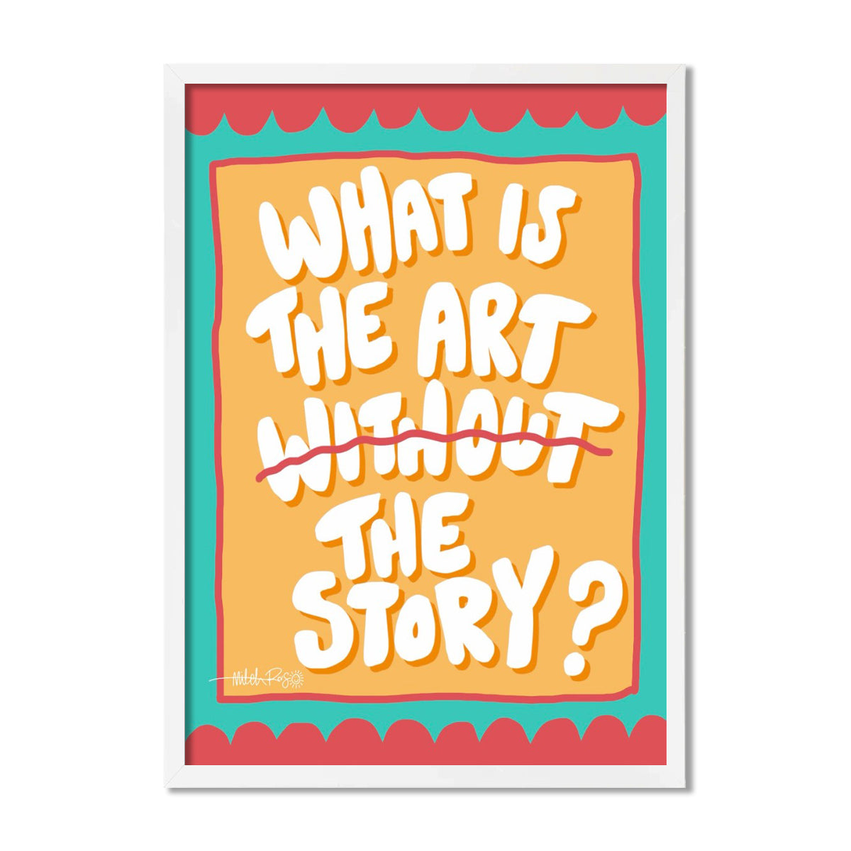 What's The Story Poster