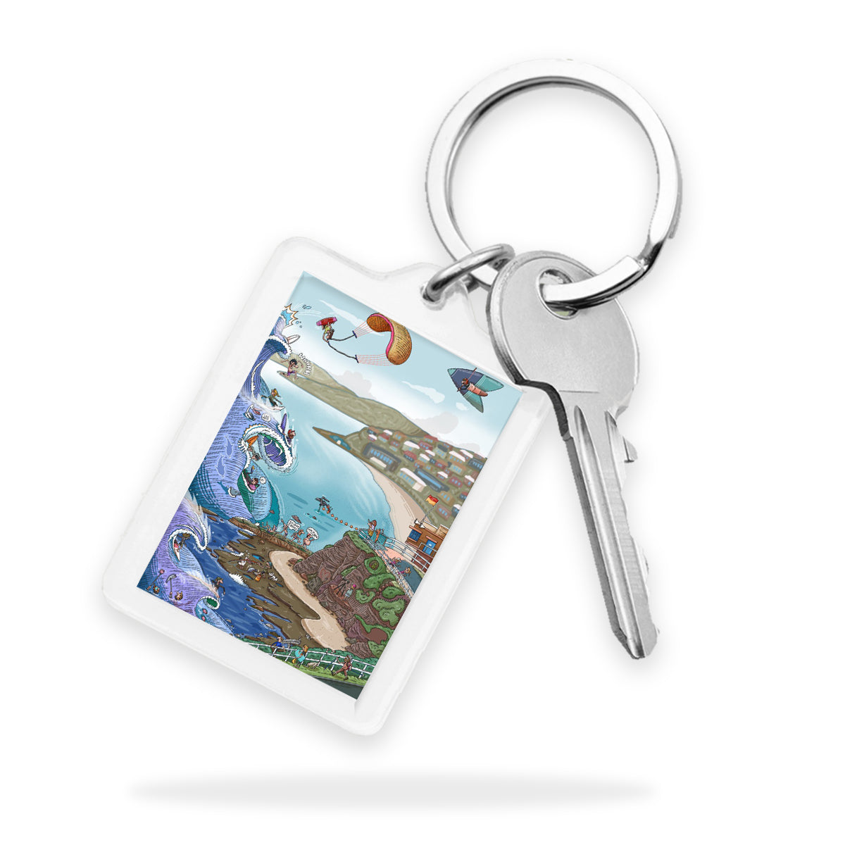 Strzelecki Lookout Keyring