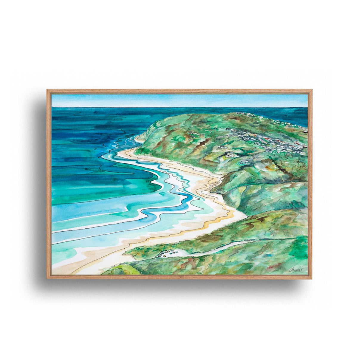 Trudi Vitnell - Dudley Beach Landscape