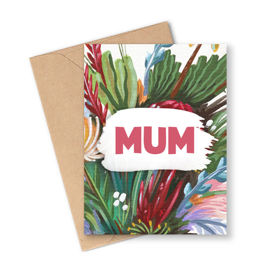 Mum - Flower Study #2 Greeting Card